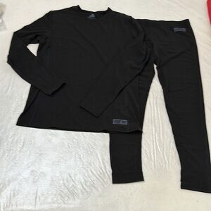 PolarMax SUPER MIDWT 3 BASELAYER SET - Black